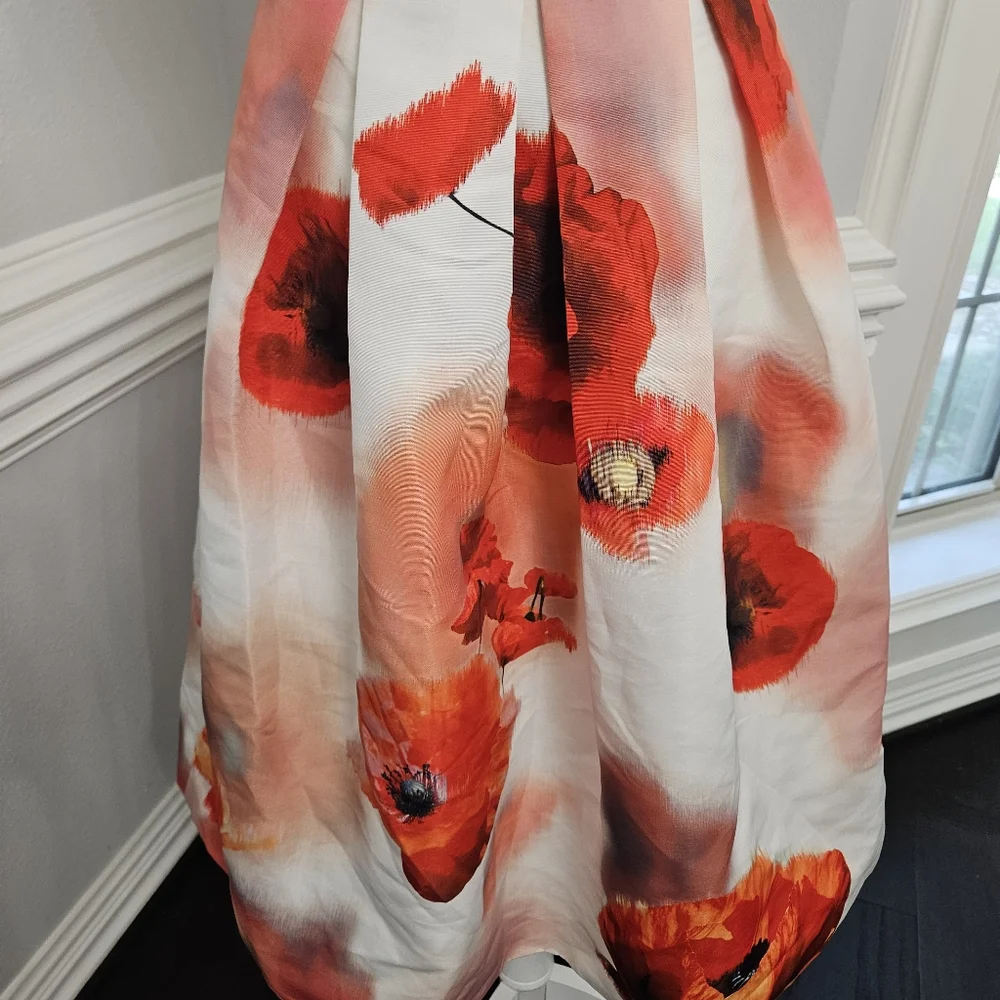 Ted Baker London Micla Poppy Flower Dress ted size 0 US 2 - Picture 6 of 13